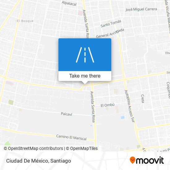 Mapa de Ciudad De México