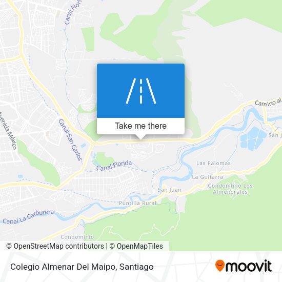 Colegio Almenar Del Maipo map