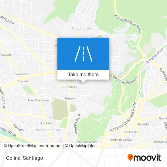Mapa de Colina