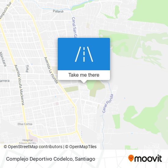 Complejo Deportivo Codelco map