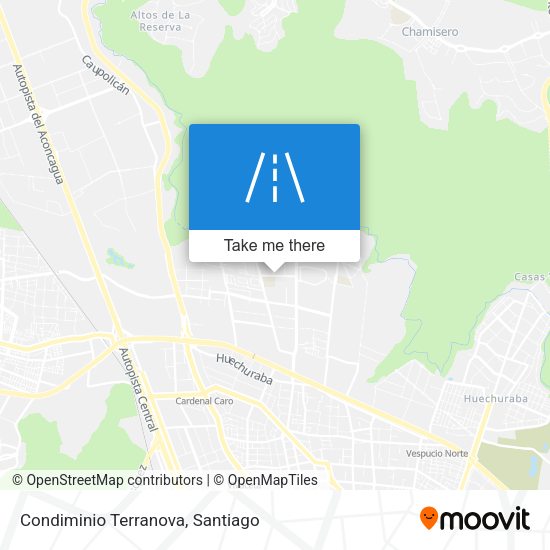 Condiminio Terranova map