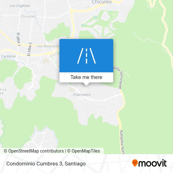 Condominio Cumbres 3 map