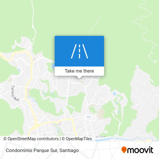 Mapa de Condominio Parque Sur