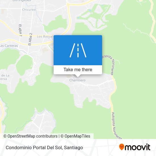 Mapa de Condominio Portal Del Sol