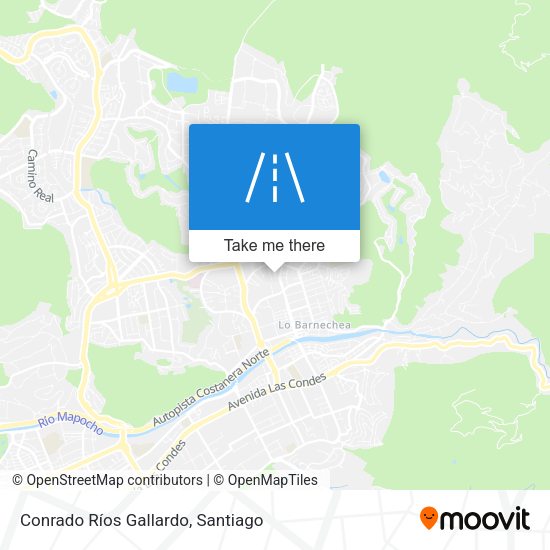 Conrado Ríos Gallardo map
