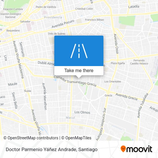 Doctor Parmenio Yáñez Andrade map