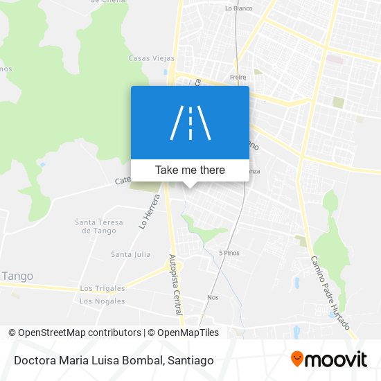 Doctora Maria Luisa Bombal map