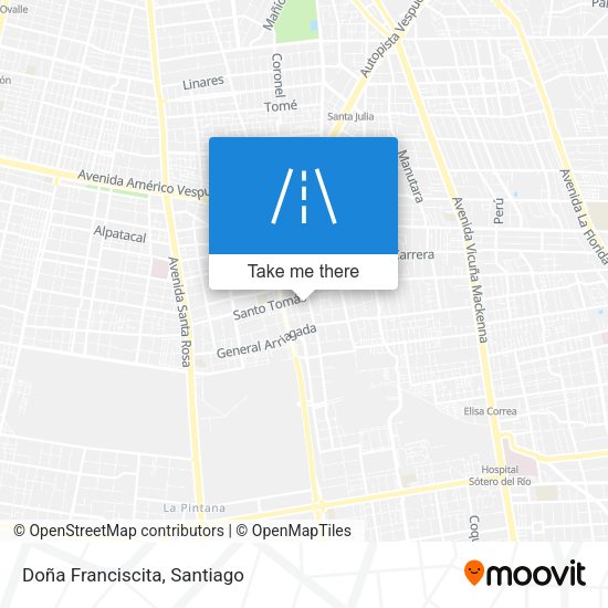 Mapa de Doña Franciscita