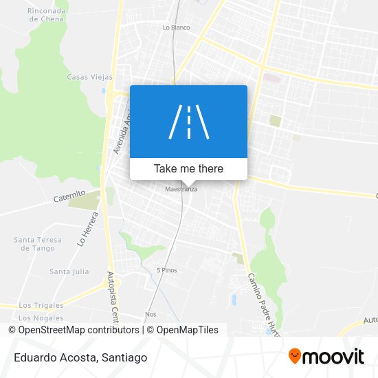 Mapa de Eduardo Acosta