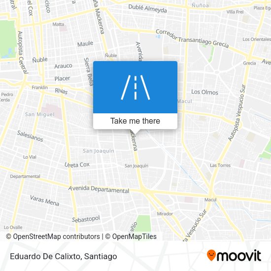 Mapa de Eduardo De Calixto