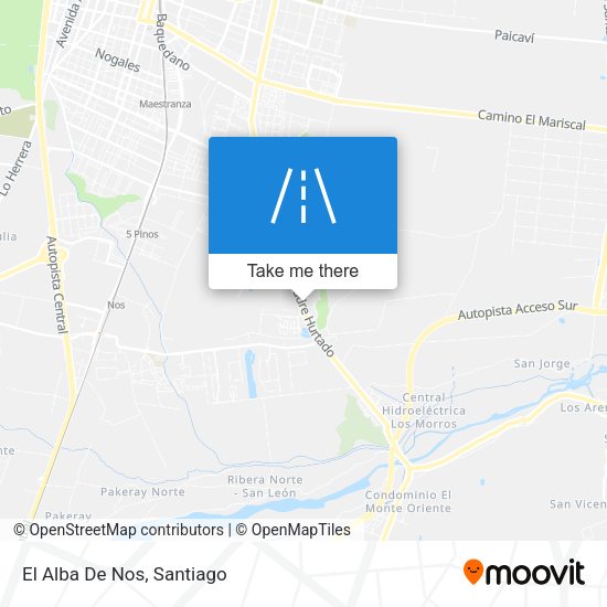 Mapa de El Alba De Nos