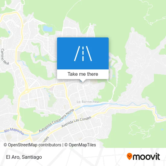 Mapa de El Aro