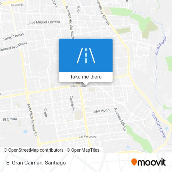 Mapa de El Gran Caiman