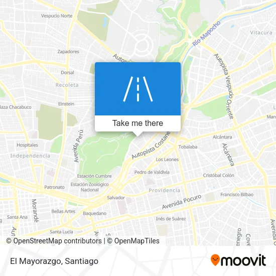 Mapa de El Mayorazgo
