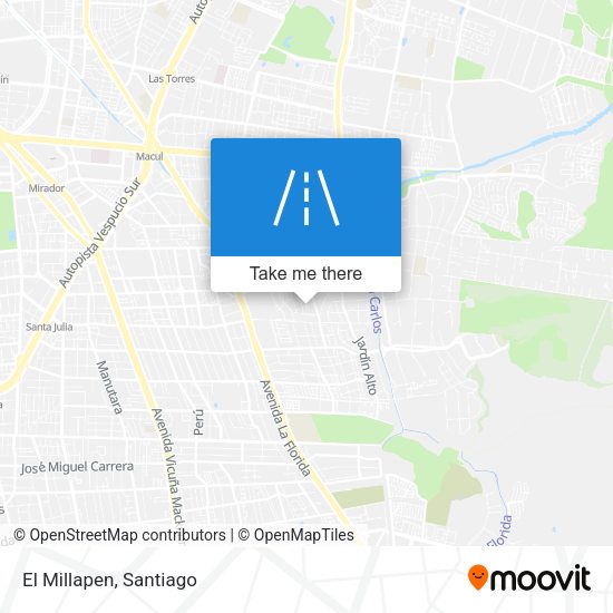 Mapa de El Millapen