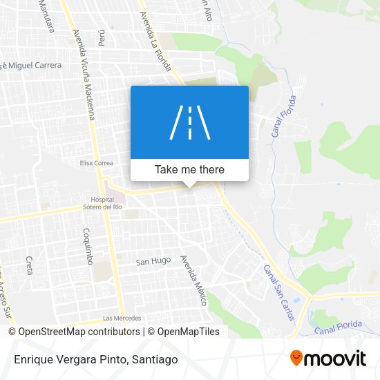Enrique Vergara Pinto map