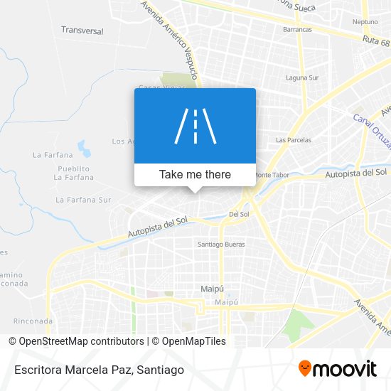 Escritora Marcela Paz map