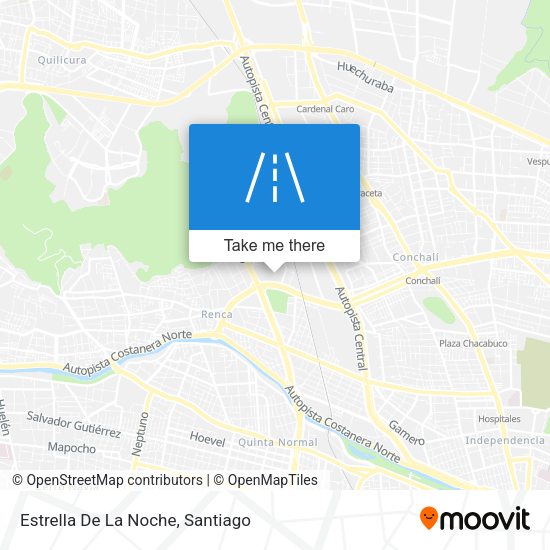 Mapa de Estrella De La Noche