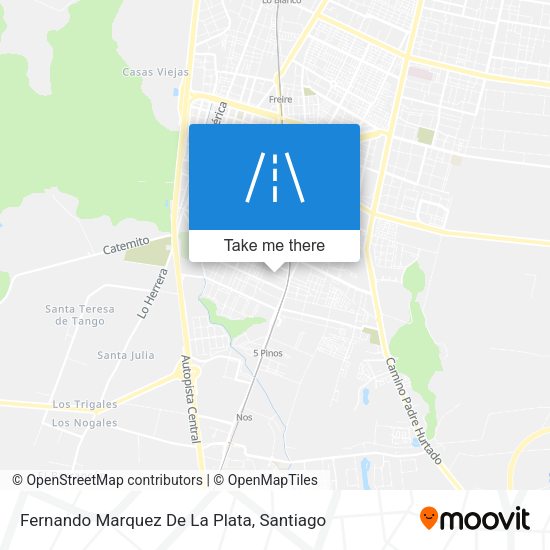 Fernando Marquez De La Plata map