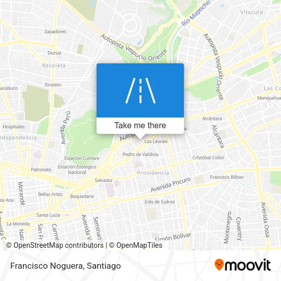 Mapa de Francisco Noguera