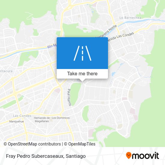 Mapa de Fray Pedro Subercaseaux
