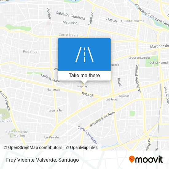 Fray Vicente Valverde map
