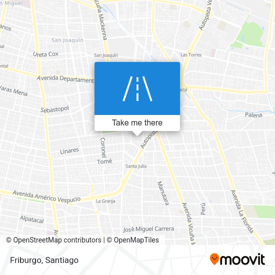 Mapa de Friburgo