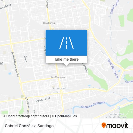Gabriel González map