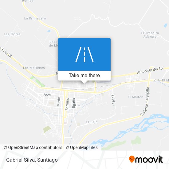 Mapa de Gabriel Silva