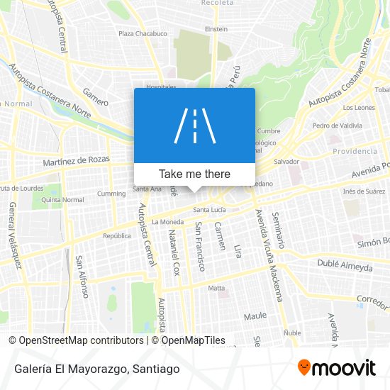 Galería El Mayorazgo map