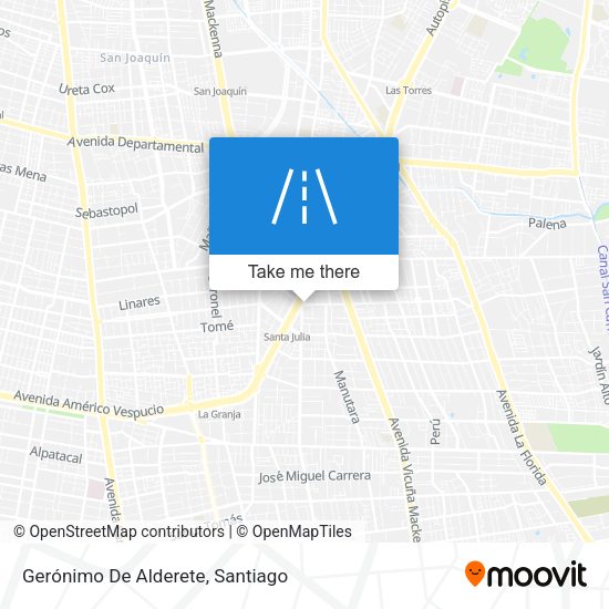 Mapa de Gerónimo De Alderete