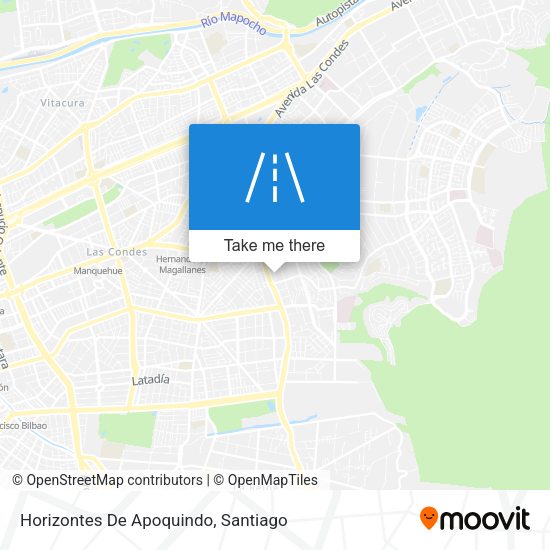 Mapa de Horizontes De Apoquindo