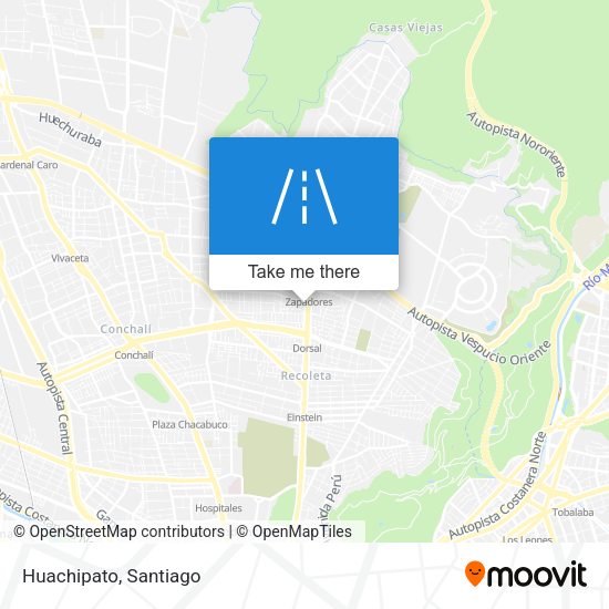 Mapa de Huachipato