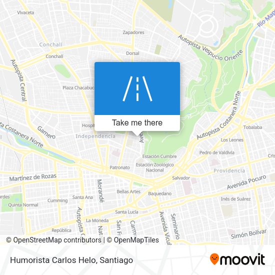 Humorista Carlos Helo map