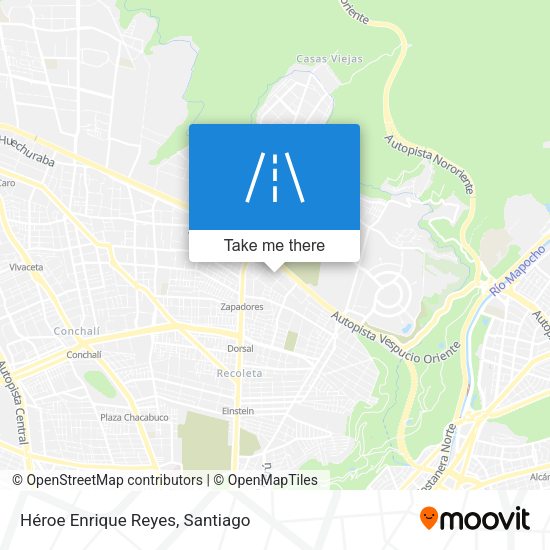 Mapa de Héroe Enrique Reyes