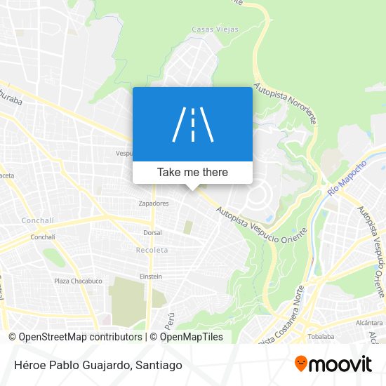 Mapa de Héroe Pablo Guajardo