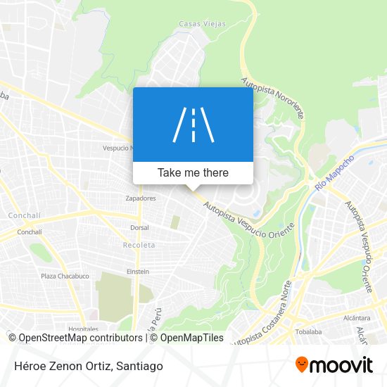 Héroe Zenon Ortiz map