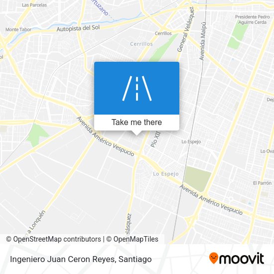 Ingeniero Juan Ceron Reyes map