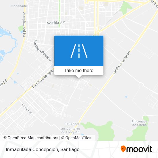 Mapa de Inmaculada Concepción