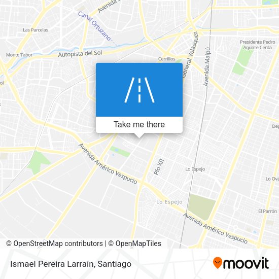 Mapa de Ismael Pereira Larraín