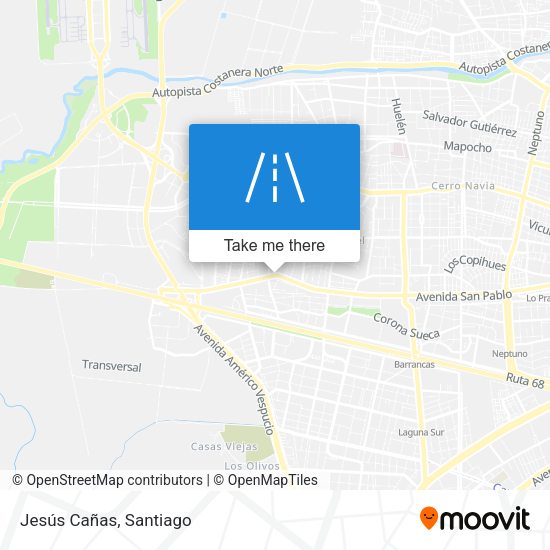 Jesús Cañas map