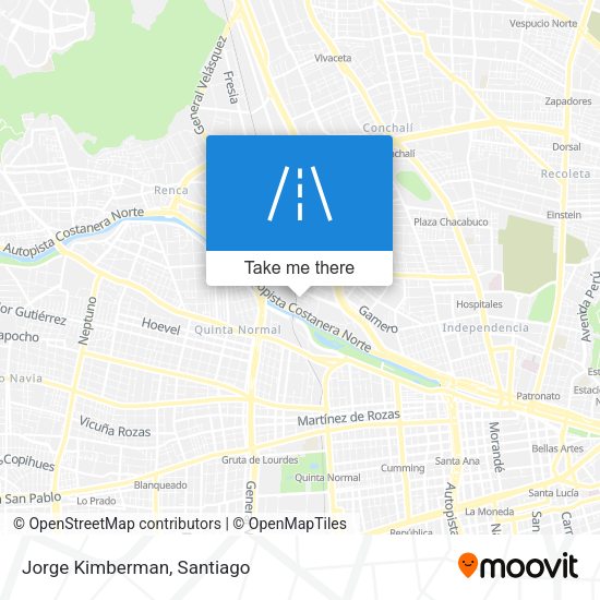 Mapa de Jorge Kimberman