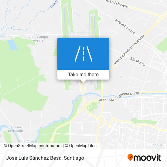 José Luis Sánchez Besa map