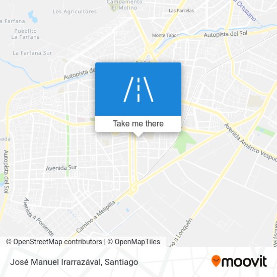 Mapa de José Manuel Irarrazával
