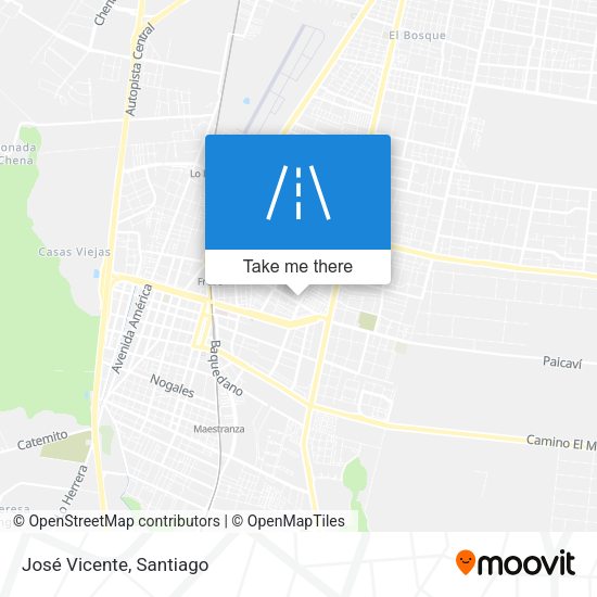 Mapa de José Vicente