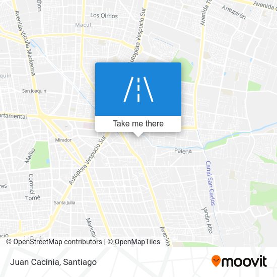 Mapa de Juan Cacinia