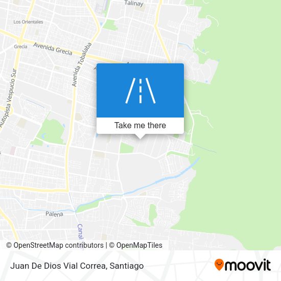 Mapa de Juan De Dios Vial Correa
