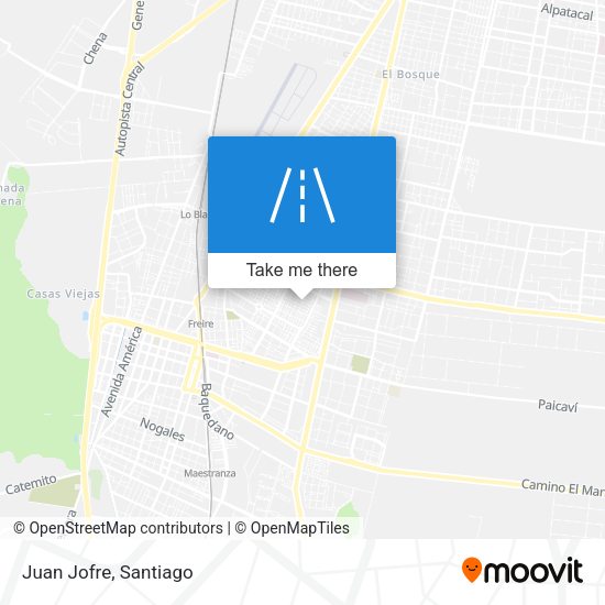 Mapa de Juan Jofre