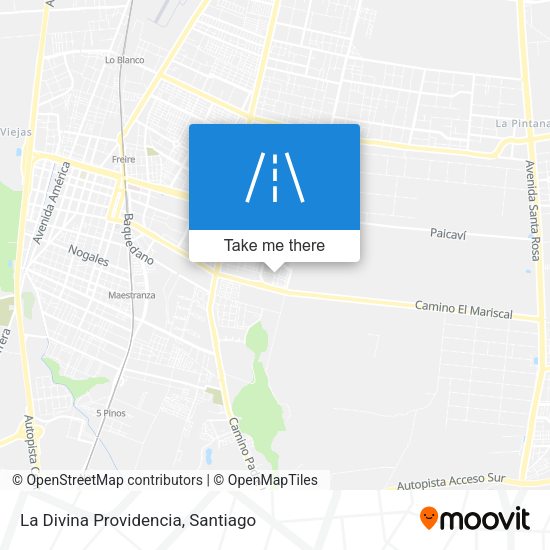 La Divina Providencia map