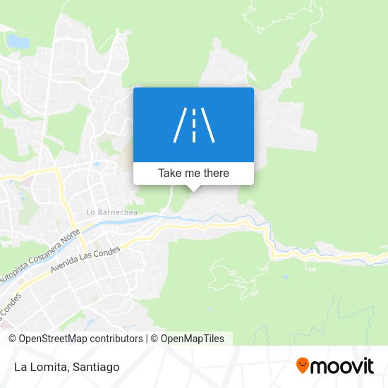 Mapa de La Lomita